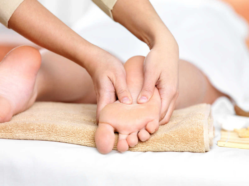 Fussreflexzonen Massage